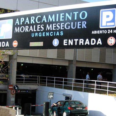 Aparcamientos Hospital General Universitario Morales Meseguer – Murcia
